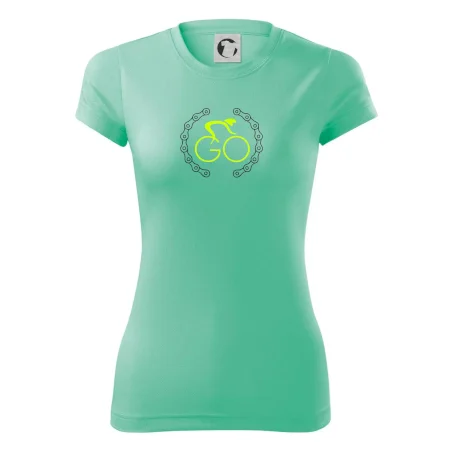 GO cyklista (fluo potisk)