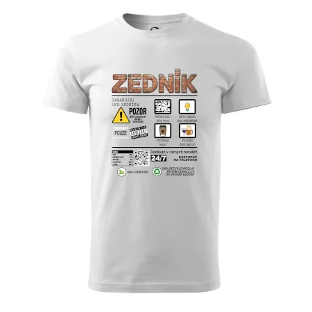 Profese - informace o produktu - ZEDNÍK