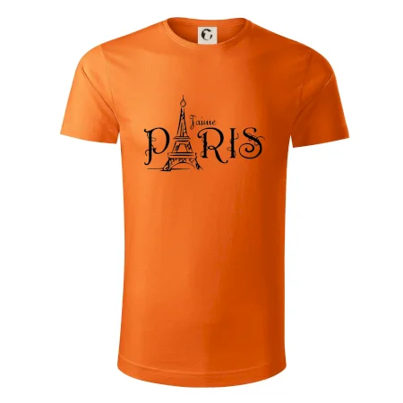 Paris nápis Eiffelovka rovný