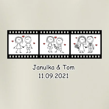Svatební den - váš nápis (Hana-creative)