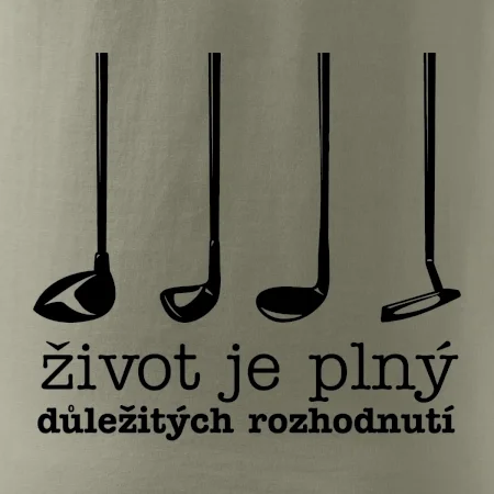 Golf - důležitá rozhodnutí