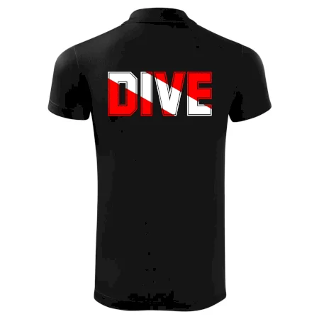 Dive nápis vlajka