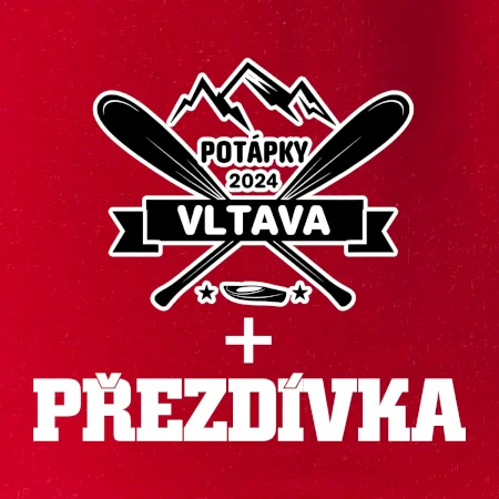 Na vodu - pádla hory (vlastní nápis)