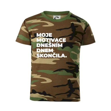 MOJE MOTIVACE DNEŠNÍM DNEM SKONČILA.