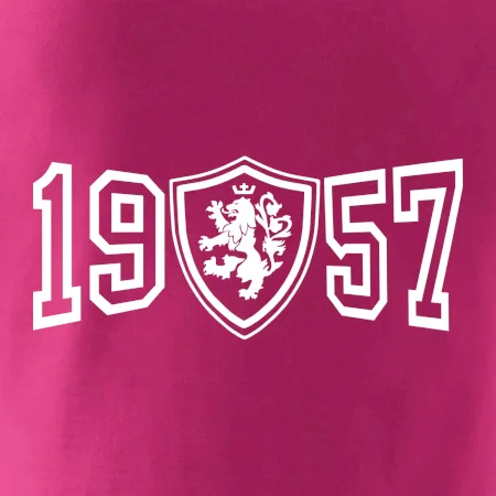 Narozeninový motiv - znak - 1957