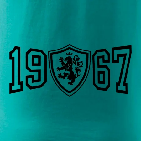 Narozeninový motiv - znak - 1967