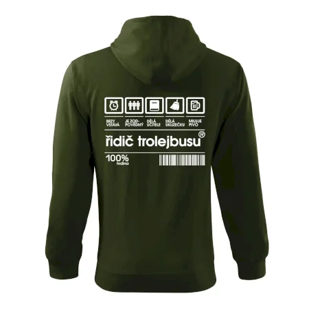Čárový kód -  Řidič trolejbusu