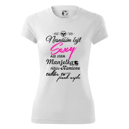 Nesnáším být sexy - manželka řidiče kamionu