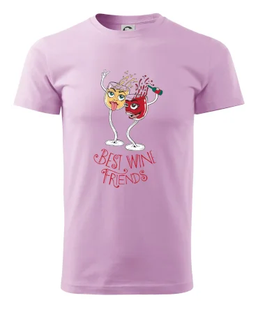 Best wine friends dancing (Pecka design)