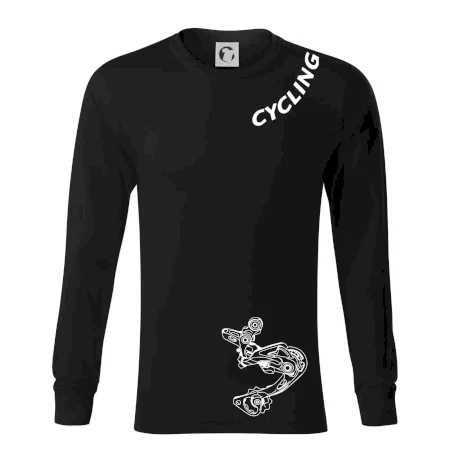 Cycling nápis šikmo