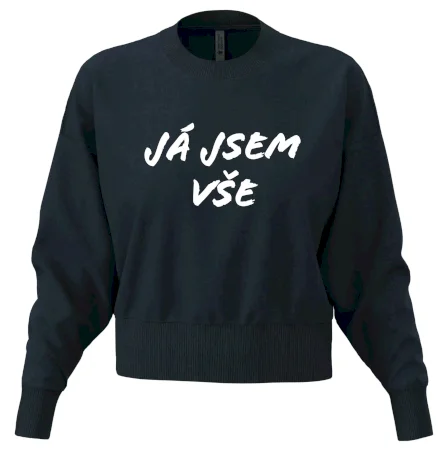 Nápis Já jsem vše!