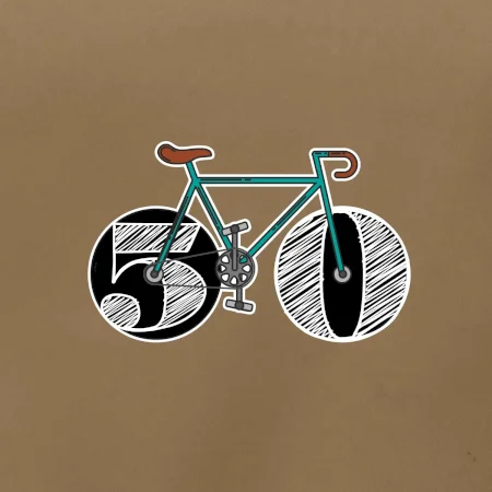 Narozeniny 50 let na kole