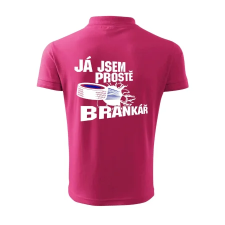 Ja jsem prostě brankář hokej