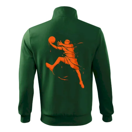 Basketball player splash