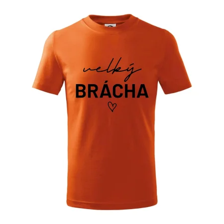Velký brácha - nápis na prsou