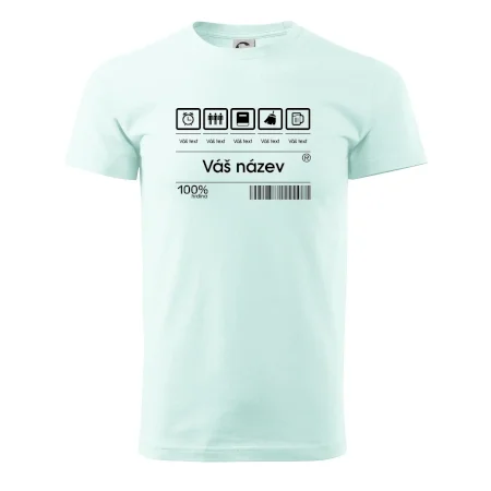 Čárový kód - Vlastní text