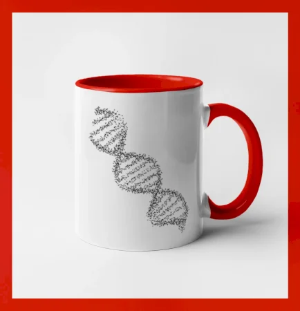 DNA černobílé