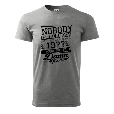 Nobody is perfect - Vlastní ročník