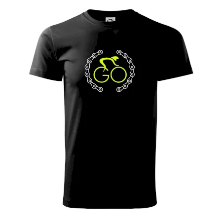 GO cyklista (fluo potisk)