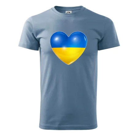 Ukrajina srdce vlajka