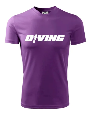 Diving nápis potápěč