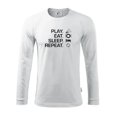 Play Eat Sleep Repeat badminton