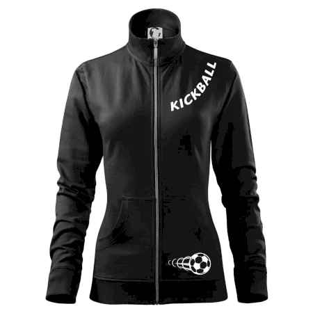 Kickball nápis šikmo