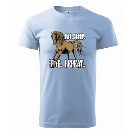 Eat Sleep Ride Repeat Western