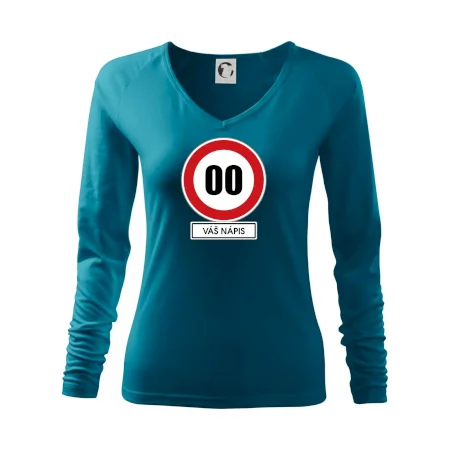 Dopravní značka - rychlost - váš nápis
