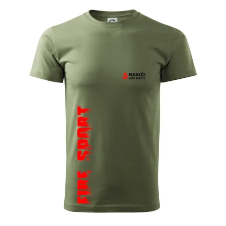 Hasiči (oheň,  Firesport, název sboru - vlastní nápis)