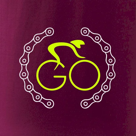 GO cyklista (fluo potisk)