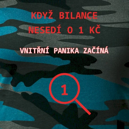 Bilance nesedí o 1 Kč