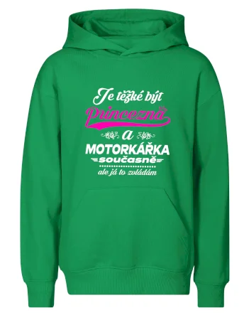 Je těžké být princezna - motorkářka