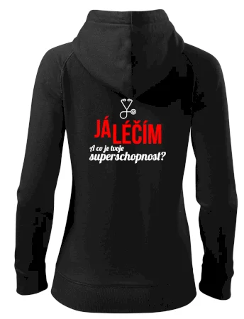 Já léčím - tvoje superschopnost? Rovný nápis