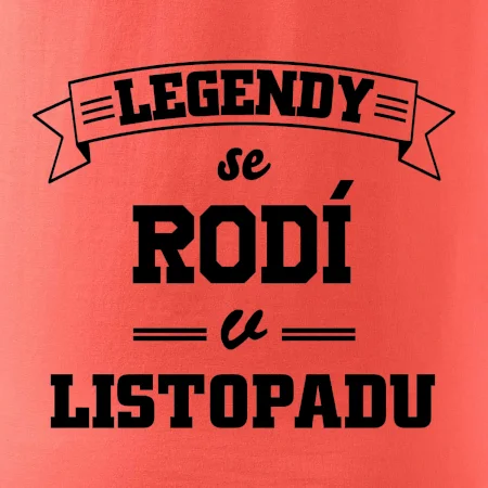 Legendy se rodí v listopadu