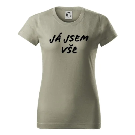 Nápis Já jsem vše!
