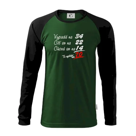 Vypadá, cítí se, chová se - 70 let