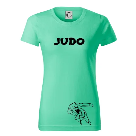 Judo nápis + postavy