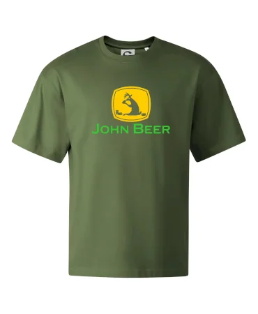 John Beer jelen s pivem