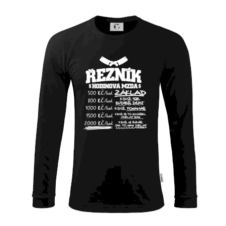 Hodinová mzda řezník