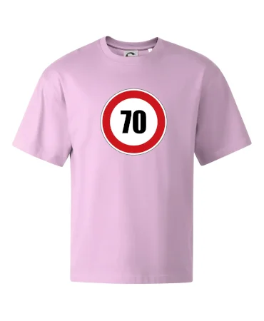 Dopravní značka - omezení rychlosti 70