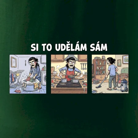 Si to udělám sám - dlouhé vlasy a knír