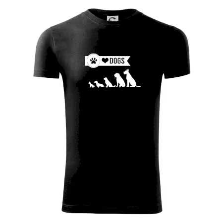 I love dogs - tlapka