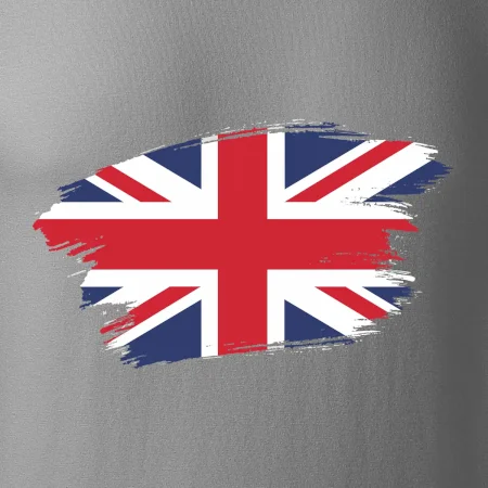 Britská vlajka roztrhaná