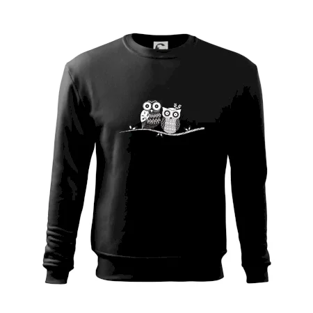 Dvě sovy abstraktní
