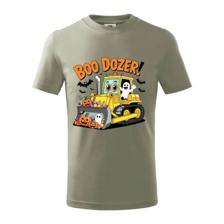 Halloweenský boo dozer