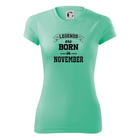 Legends are born in November