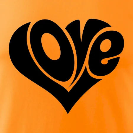 Love nápis jednoduchý