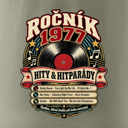Rocnik 1977 hity a hitparady