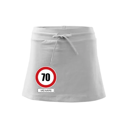 Dopravní značka - rychlost 70 - váš nápis